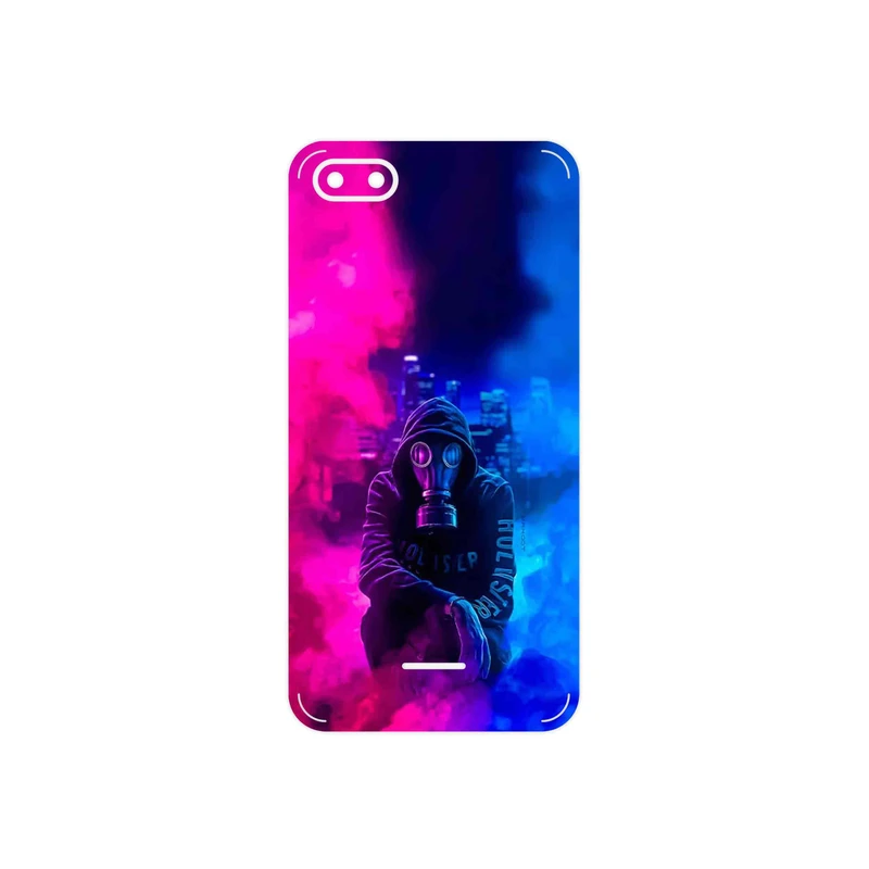 برچسب پوششی ماهوت مدل Smoke Rainbow Digital Art 2 مناسب برای گوشی موبایل شیائومی Redmi 6A