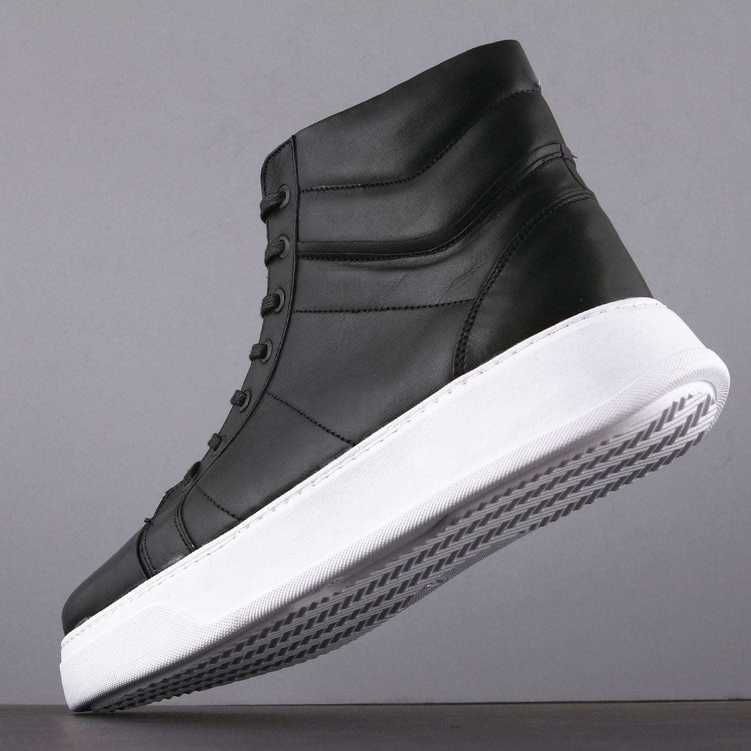 نیم بوت مردانه چرم یلسان مدل  بایا کد mshk -BYA-509-GN-NEW -  - 2