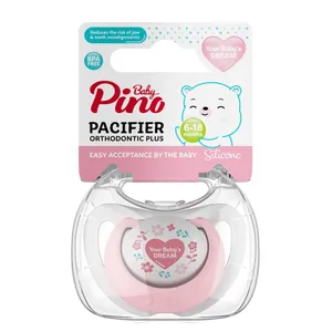 پستانک ارتودنسی پینو بیبی مدل قلب مناسب 6 - 18 ماه