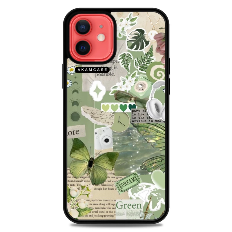 کاور آکام مدل AMC-WA12-GREEN-12 مناسب برای گوشی موبایل اپل iPhone 12