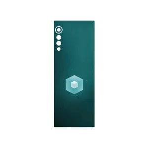 MAHOOT Minimal Cube icon Cover Sticker for LG Velvet 5G