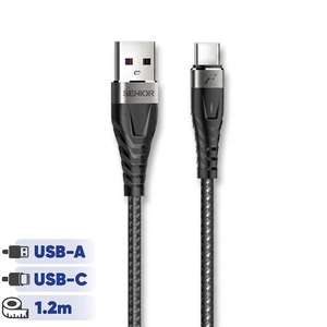 کابل تبدیلusb-a به usb-c کی اف سنیور مدل s8_c طول 1.2 متر