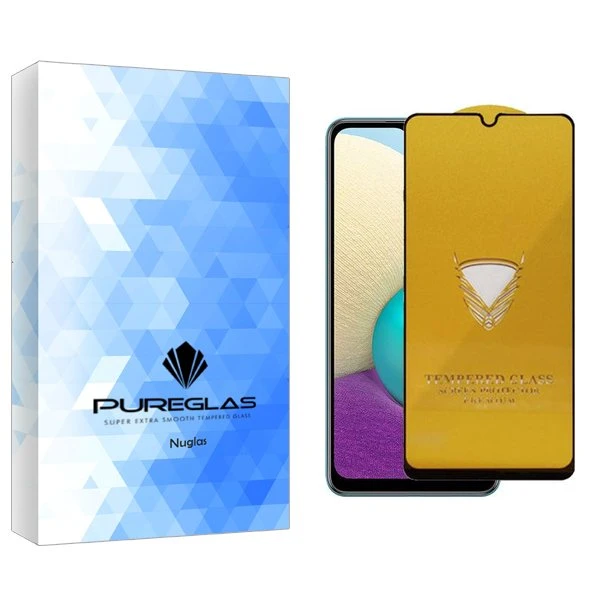 محافظ صفحه نمایش پیور گلس مدل NueGlas OG مناسب برای گوشی موبایل سامسونگ Galaxy A02