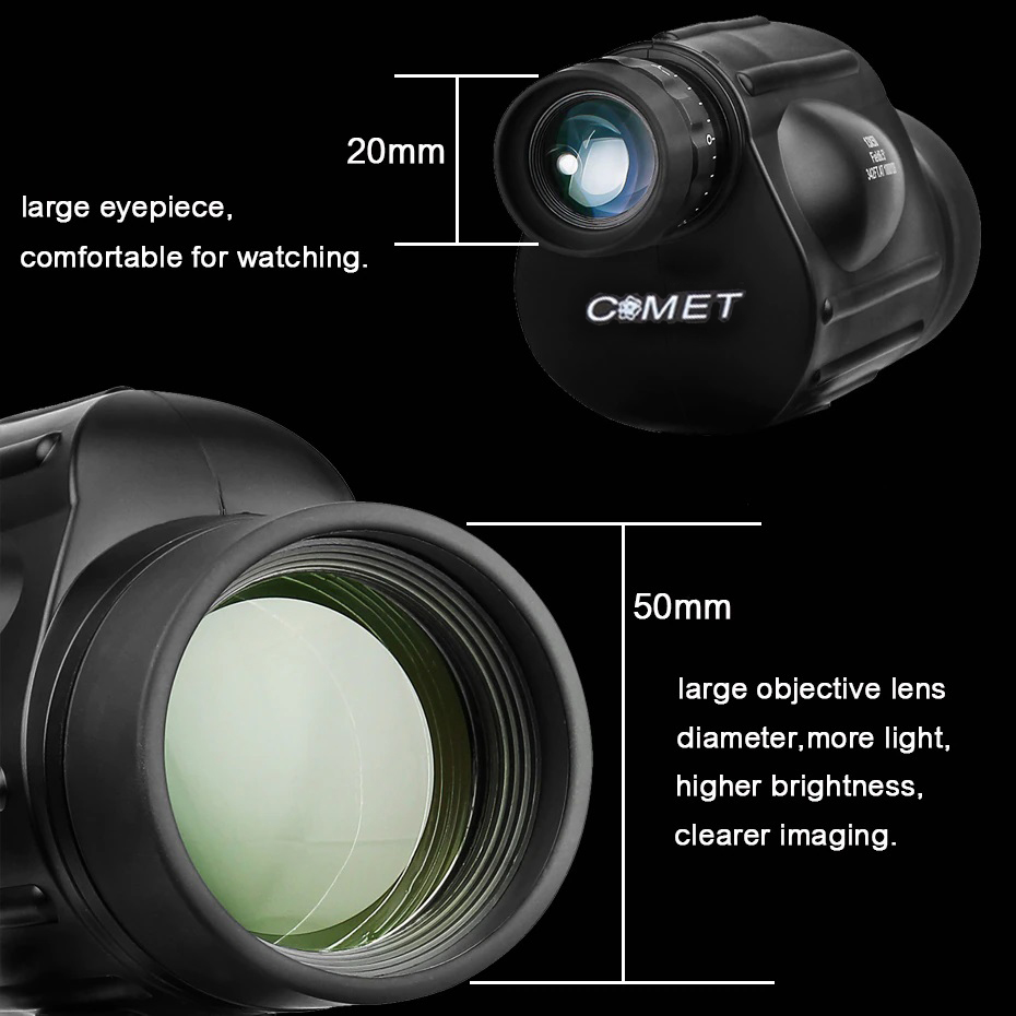دوربین تک چشمی کومت مدل 13X50 BK7 -  - 16
