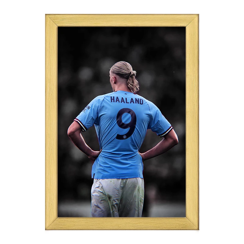 تابلو خندالو طرح ارلینگ هالند (Erling Haaland) کد 36381