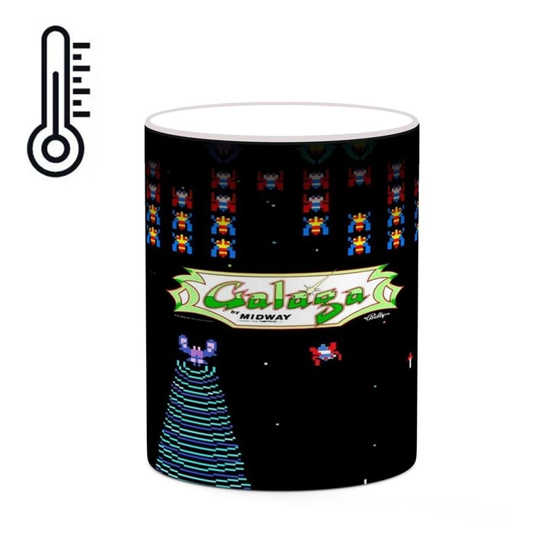 ماگ حرارتی کاکتی مدل بازی گالاگا Galaga کد mgh28572
