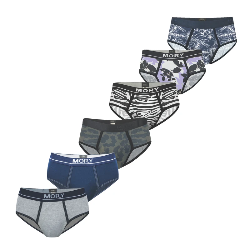 شورت اسلیپ مردانه موری مدل 065 بسته 6 عددی