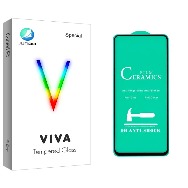 محافظ صفحه نمایش سرامیکی جانبو مدل Viva Glass مناسب برای گوشی موبایل شیائومی Redmi Note 9 Pro / Note 9S