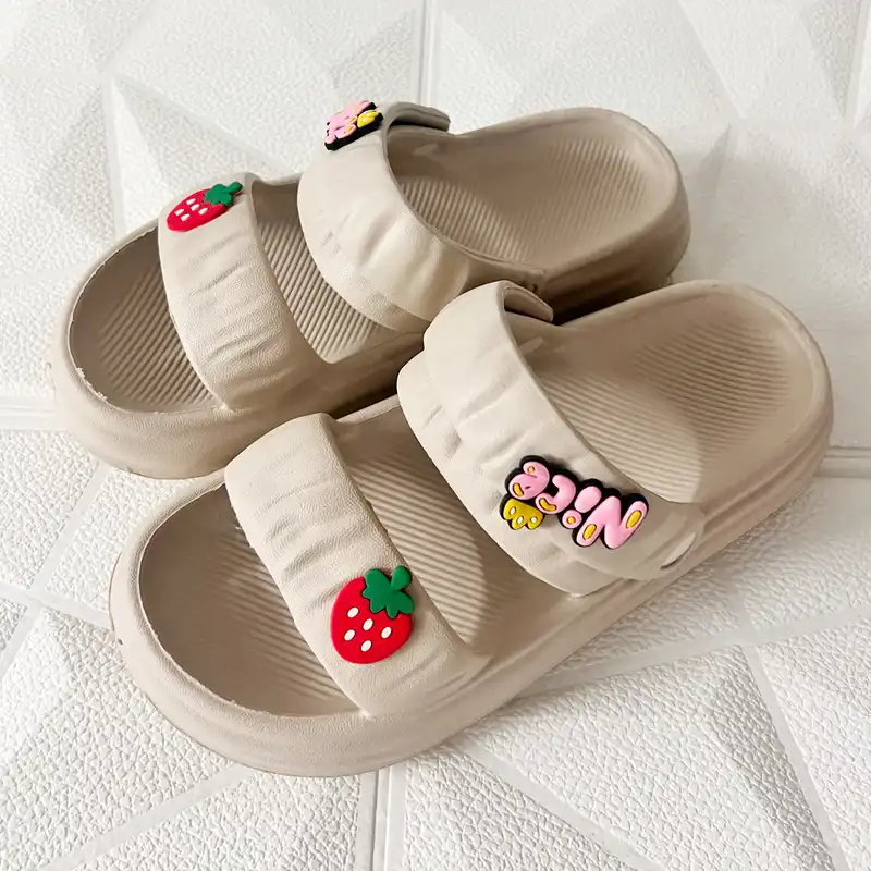 دمپایی زنانه مدل دوبنده استیکری کد 23500000