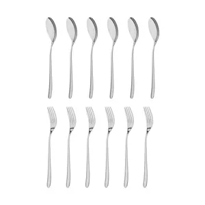 سرویس قاشق و چنگال 12 پارچه فونیکس مدل DS0008