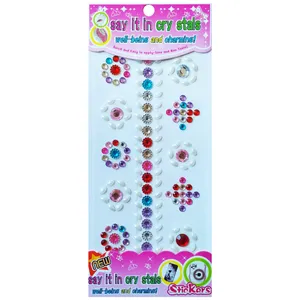 استیکر دیواری کودک مدل نگین لوزی کد 19