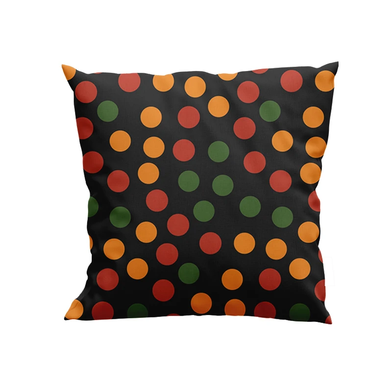 کوسن پاد آفرین مدل خال خالی رنگی کد DKK727