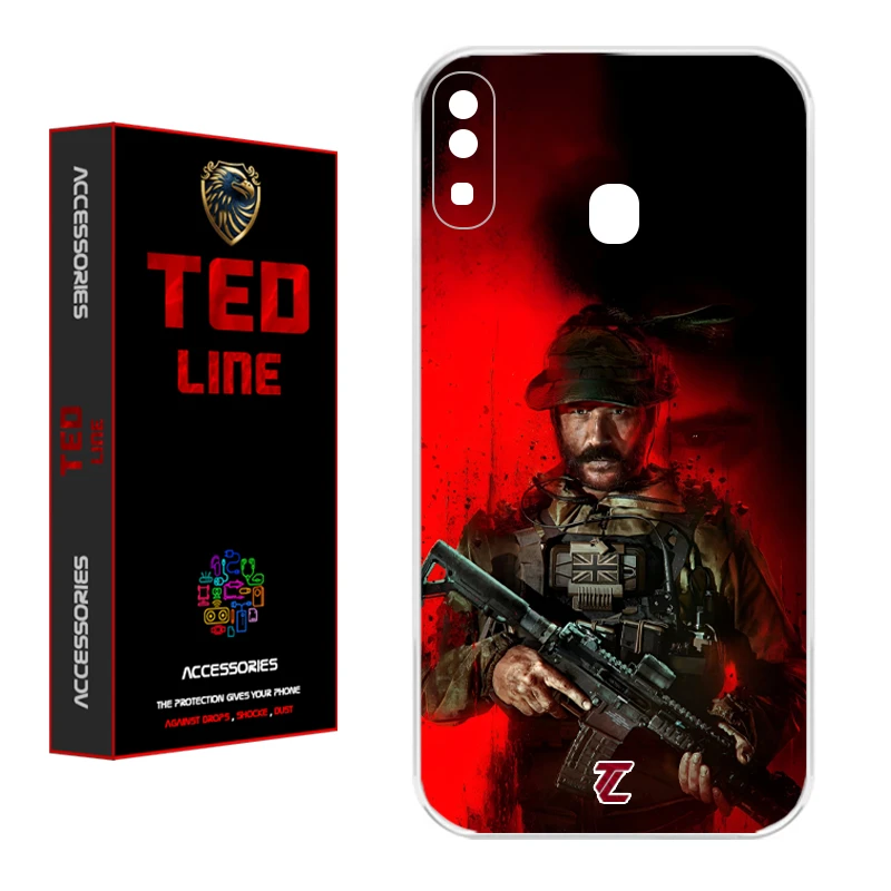 کاور تدلاین طرح کاپیتان پرایس کد 1200 مناسب برای گوشی موبایل سامسونگ Galaxy A20 / A30