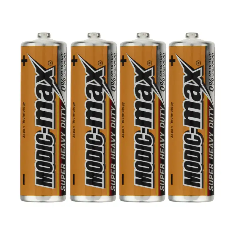 باتری قلمی مودیک‌مکس مدل R6P بسته 4 عددی