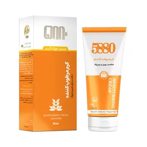 کرم مرطوب کننده دست و صورت 5880 مدل جوانه گندم مناسب برای انواع پوست حجم 50 میلی لیتر