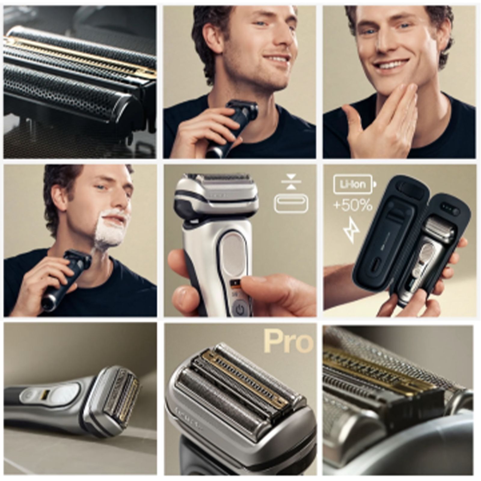 ماشین اصلاح موی صورت براون مدل 9477cc 9 pro -  - 20