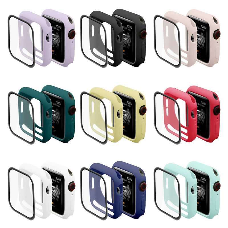 کاور هارد اند تیک مدل Jelly Shield HT مناسب برای اپل واچ سری 7/8/9 سایز 41 میلی متری به همراه محافظ صفحه نمایش