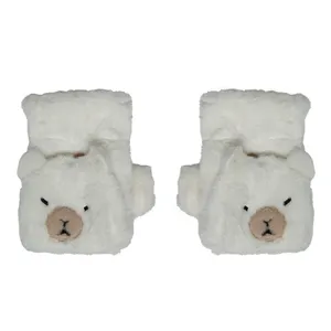 دستکش زنانه مدل پولیشی طرح خرسی کد 915002730