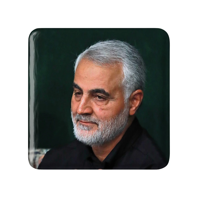 مگنت خندالو طرح سردار قاسم سلیمانی کد 2620