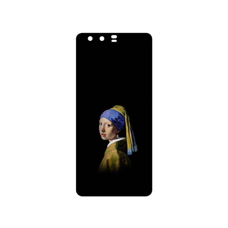 برچسب پوششی ماهوت مدل Girl with a Pearl Earring of Vermeer مناسب برای گوشی موبایل هوآوی P10 Plus