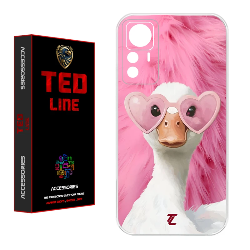 کاور تدلاین طرح اردک کد 1166 مناسب برای گوشی موبایل شیائومی Mi 12T / 12T Pro