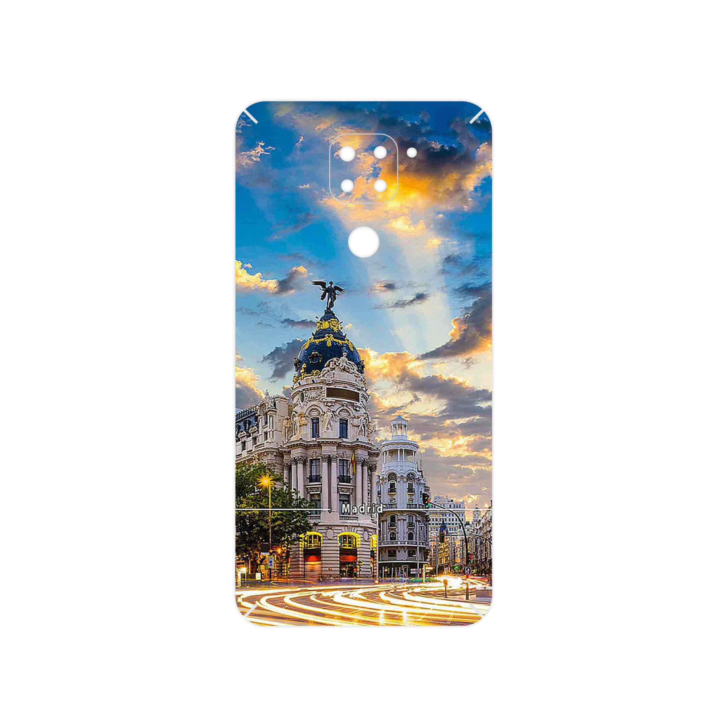 برچسب پوششی ماهوت مدل City of Madrid مناسب برای گوشی موبایل شیائومی Redmi 10X