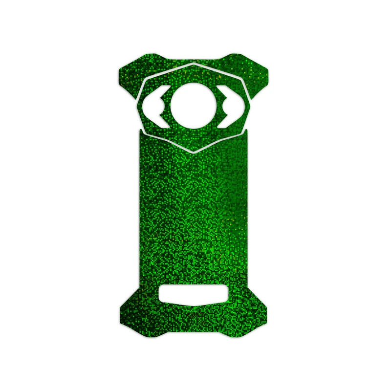برچسب پوششی ماهوت مدل Green-Holographic مناسب برای گوشی موبایل دوجی S98 Pro