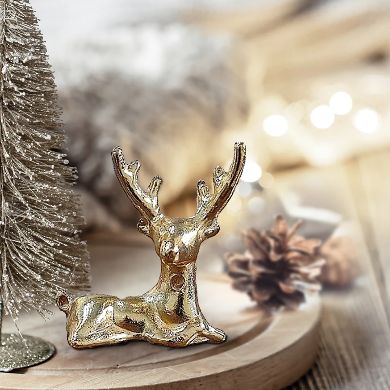 مجسمه مدل گوزن نشسته زاماک کد HK_900