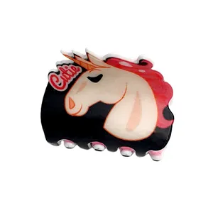 کلیپس مو دخترانه مدل یونیکورن کد KLP877