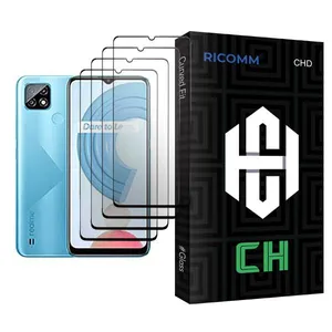 Ricomm CH Glass MIX004 Screen Protector For Realme C21 Pack Of 4
