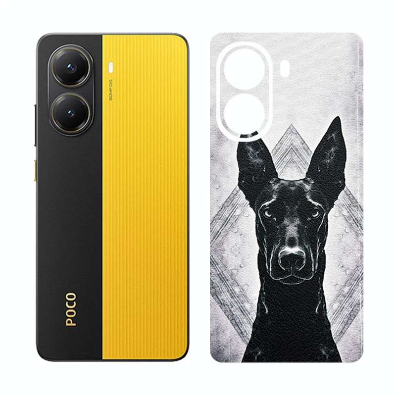 برچسب پوششی ریمکس مدل Cover طرح دوبرمن مناسب برای گوشی موبایل شیائومی Poco X7 Pro  