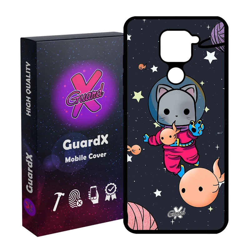 کاور گارد ایکس طرح Cat مدل Glass10044 مناسب برای گوشی موبایل شیائومی Redmi Note 9