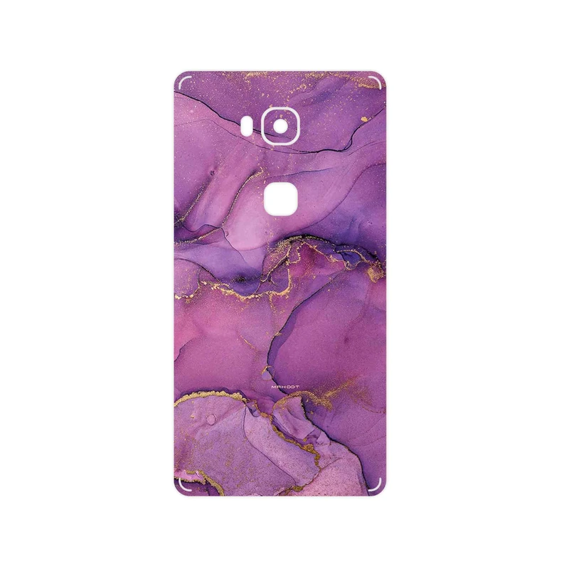 برچسب پوششی ماهوت مدل Purple Marble مناسب برای گوشی موبایل آنر 5X