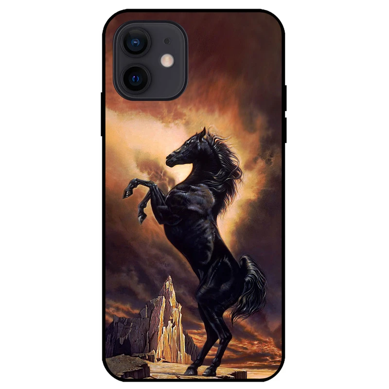 کاور مگافون طرح اسب مدل 2820 مناسب برای گوشی موبایل اپل iPhone 12               