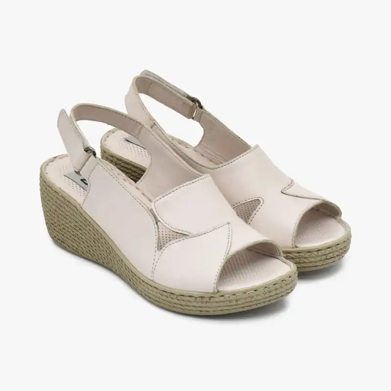 صندل زنانه چرم تهران مدل N29K