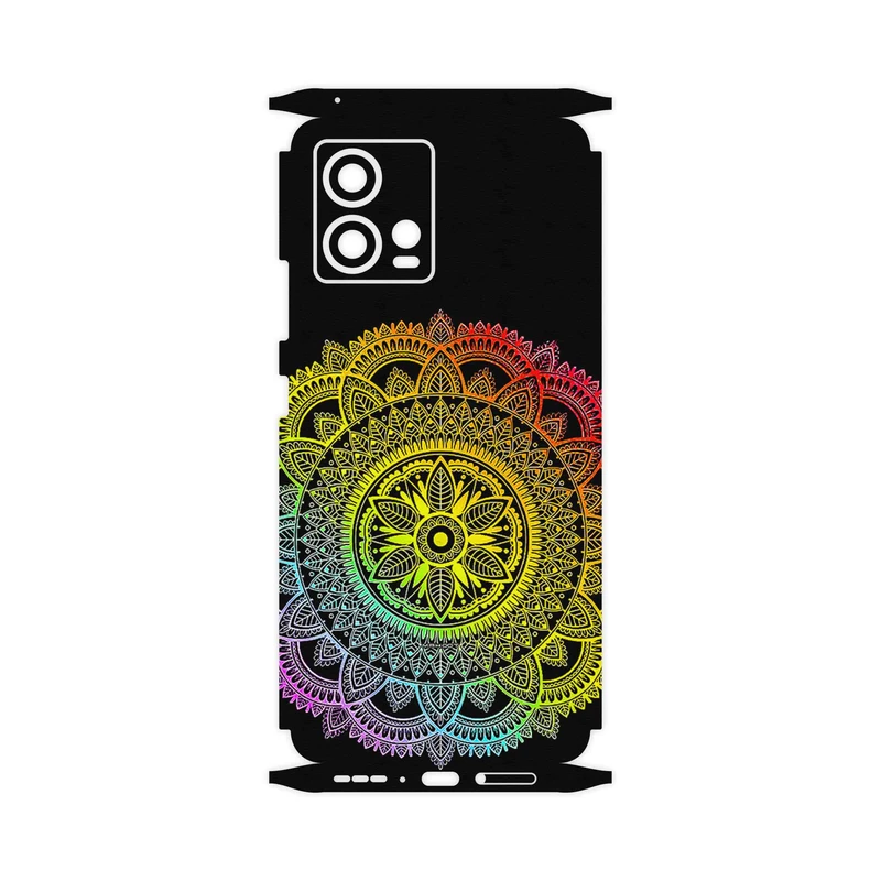 برچسب پوششی ماهوت مدل Mandala Design 4-FullSkin مناسب برای گوشی موبایل موتورولا Edge 30 Fusion