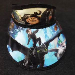 کلاه آفتابگیر بچگانه طرح اژدها سواران مدل E001