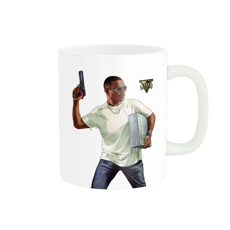 ماگ طرح بازی جی تی ای GTA V کد gtav-63