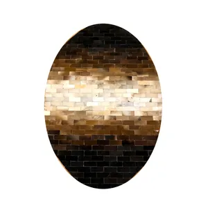 کلاژ فرش پوست و چرم مدل 12015