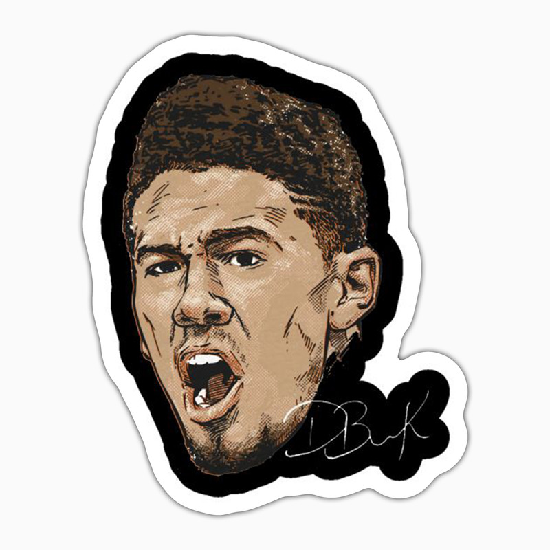 استیکر لپ تاپ و موبایل بووم طرح Devin Booker کد LB60