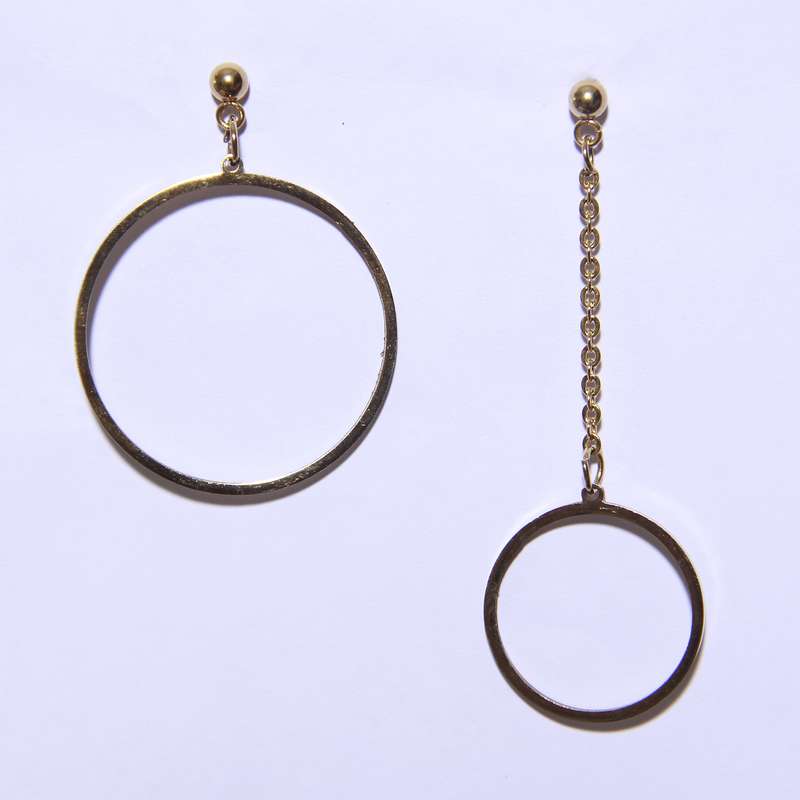 گوشواره دخترانه مدل دایره