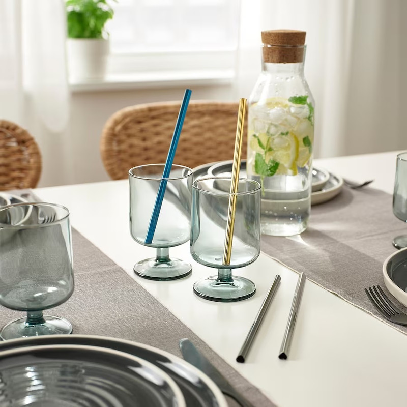 نی نوشیدنی ایکیا مدل LUFTTÄT مجموعه 5 عددی