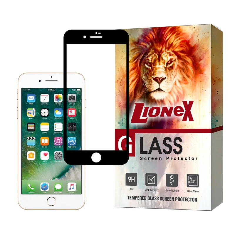 محافظ صفحه نمایش سرامیکی لایونکس مدل CRMSNWLI مناسب برای گوشی موبایل اپل IPhone 8 Plus / 7 Plus