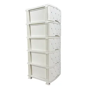 فایل کشویی رزگلد مدل  5 کشو XL نگین دار R752