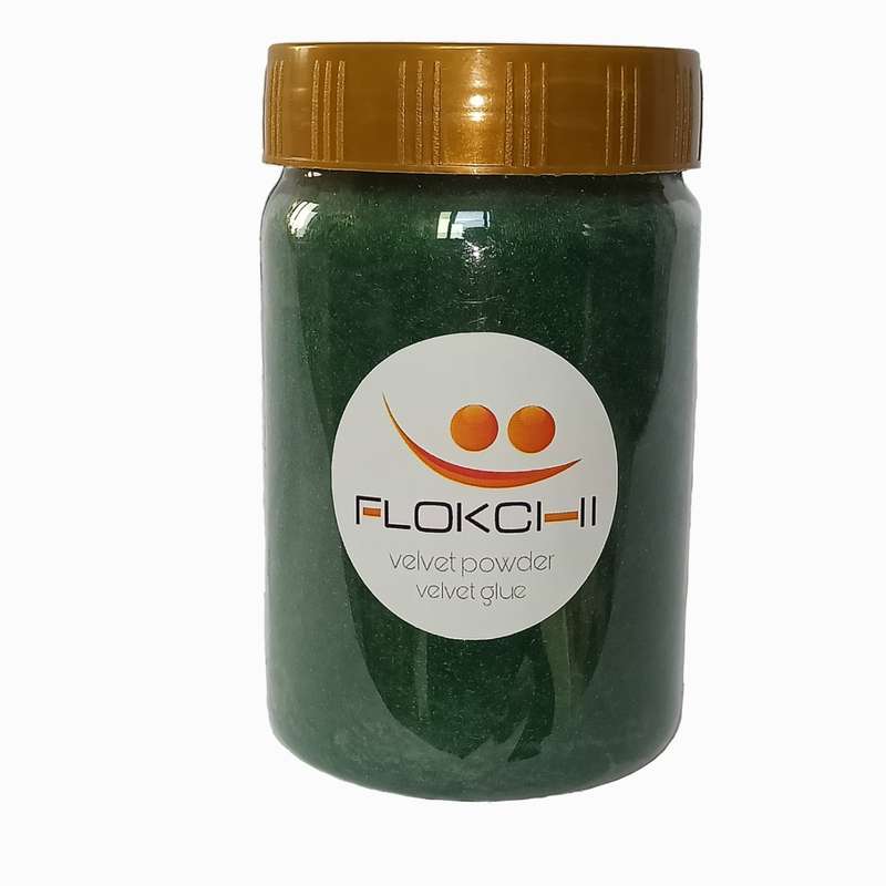 پودر مخمل فلوکچی مدل polyester وزن ۹۰ گرم