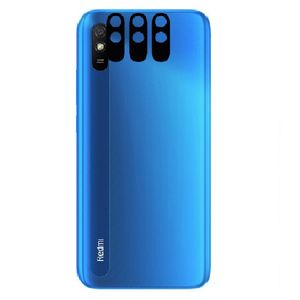  محافظ لنز دوربین مدل فلزی مناسب برای گوشی موبایل شیائومی Redmi 9i Sport بسته 3 عددی