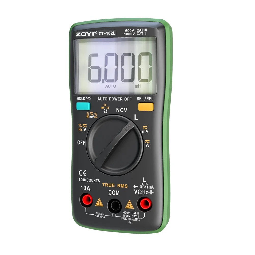 ال سی آر متر و مولتی متر زویی مدل ZT-102L ال سی آر متر و مولتی متر زویی مدل ZT-102L