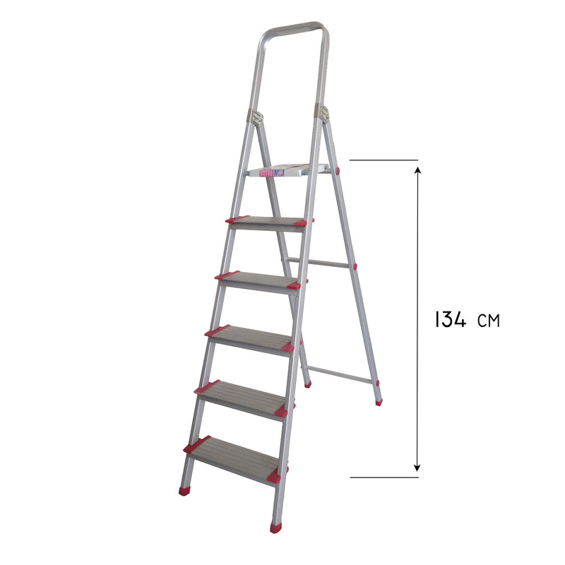نردبان 6 پله پهن آلوپات مدل STEP6