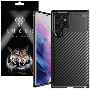 Luxar Carbon Fiber Cover For Samsung Galaxy S 22 Ultra