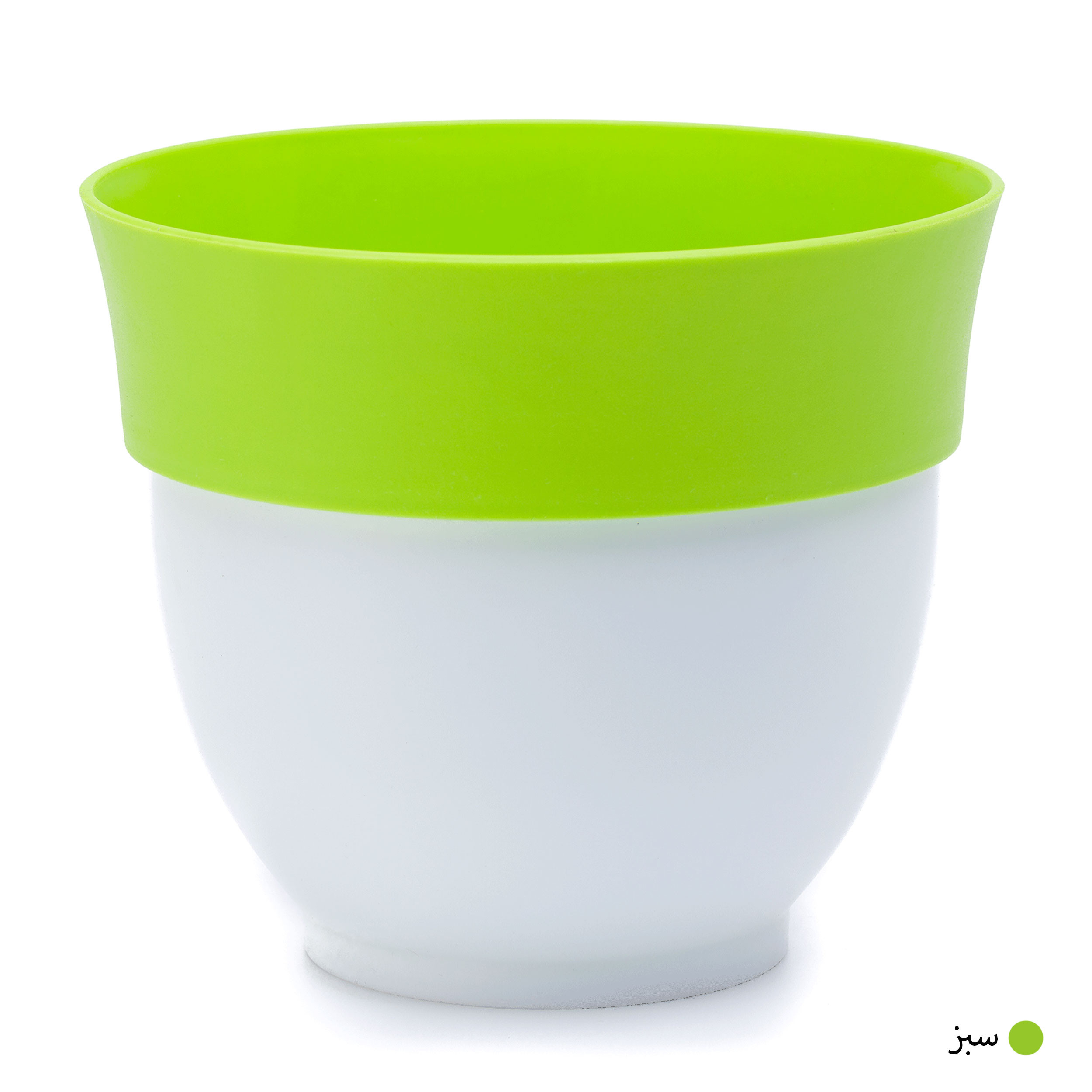 گلدان خود آبیار گل آذین مدل پلاستیکی  کد 215